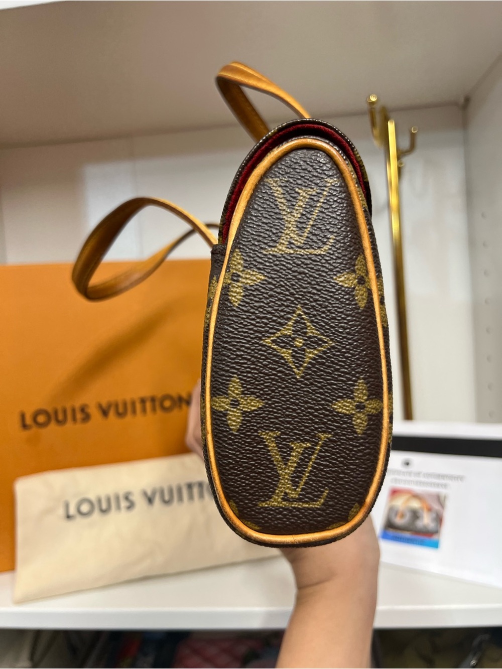 🔥🔥 Louis Vuitton Sonatine monogram handbag - Picture 4 of 16